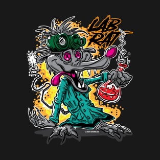 Lab Rat with Beaker T-Shirt