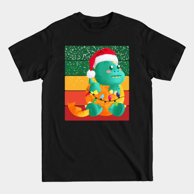 Disover dinosaur christmas tree - Dinosaur Christmas Tree - T-Shirt