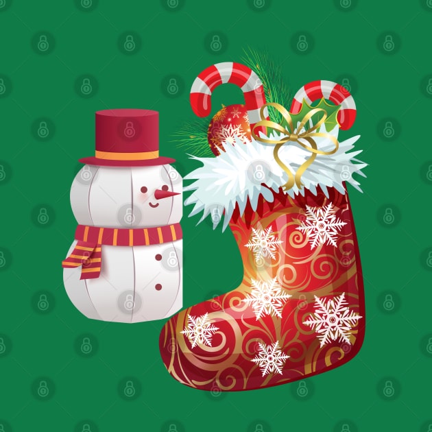 Christmas  Snowmen With Shocks by HJDesign