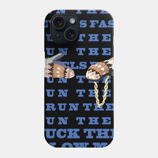 Bernie Runs The Jewels large Phone Case by cesartinoconyc@gmail.com