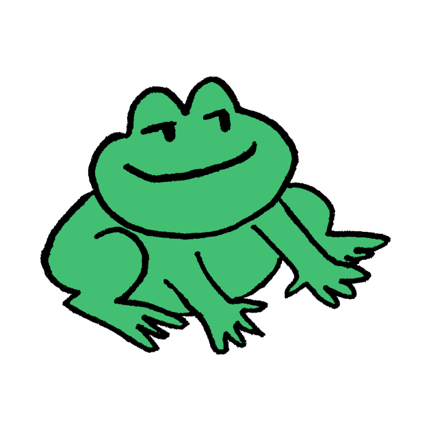 Frog by joshthecartoonguy