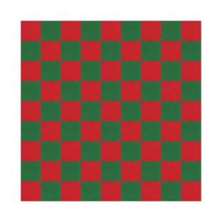 Red & Green Checkerboard T-Shirt