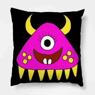 One Eyed Monster Pillow