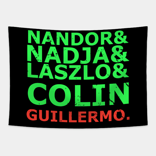 Not you guillermo Tapestry by AlfinStudio