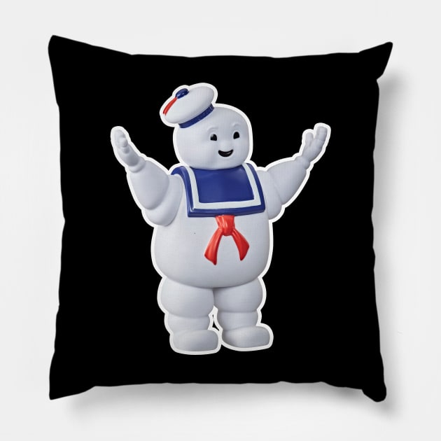 Stay Puft Pillow by old_school_designs