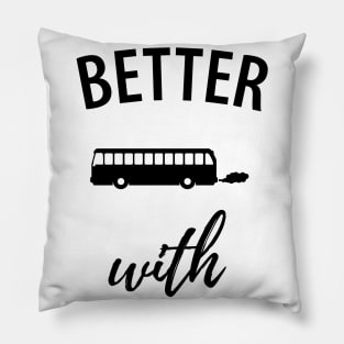 Funny bus driver saying Pillow