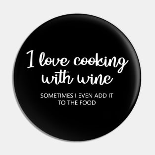 I love cooking with wine Pin