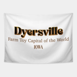 Dyersville Farm Toy Capital Of The World Iowa Tapestry