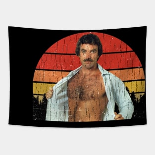 Tom selleck Vintage Tapestry