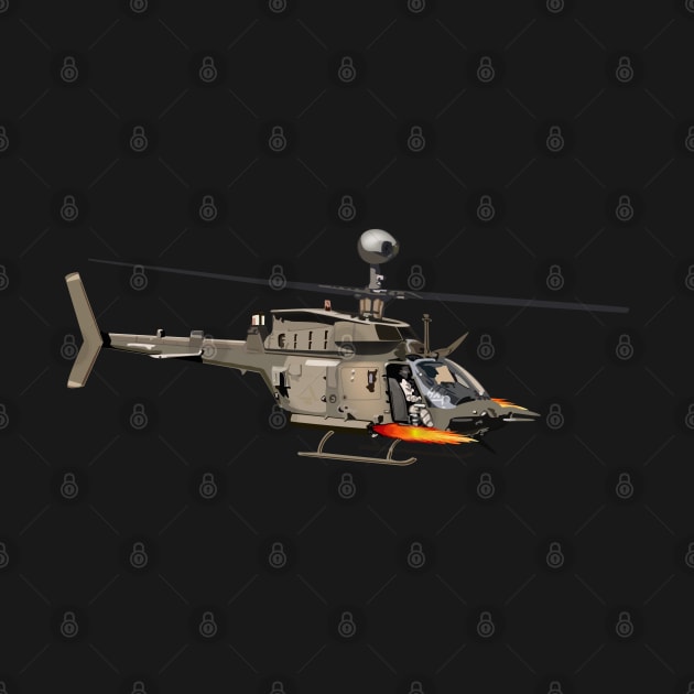 OH-58 Kiowa wo Txt by twix123844