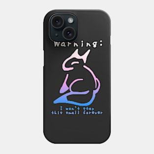 Wolfpup Kids Design (Pink And Blue Gradient) Phone Case