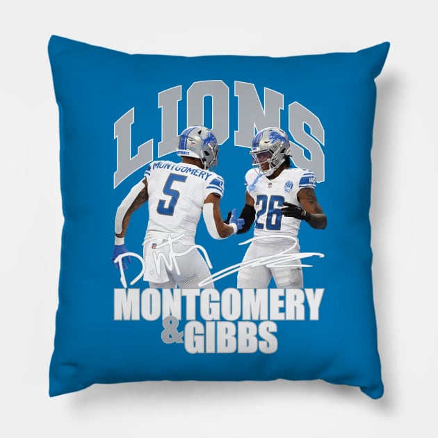 Montgomery/Gibbs Pillow by Nagorniak