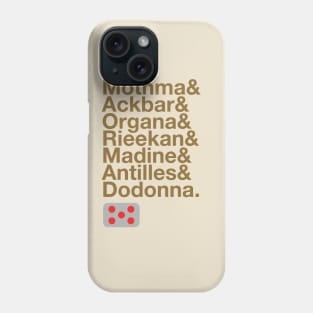 Ampersand Alliance (with Rank Insignia) Phone Case