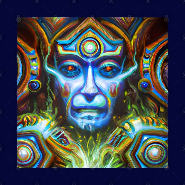 Techno-Shaman (10) by TheThirdEye