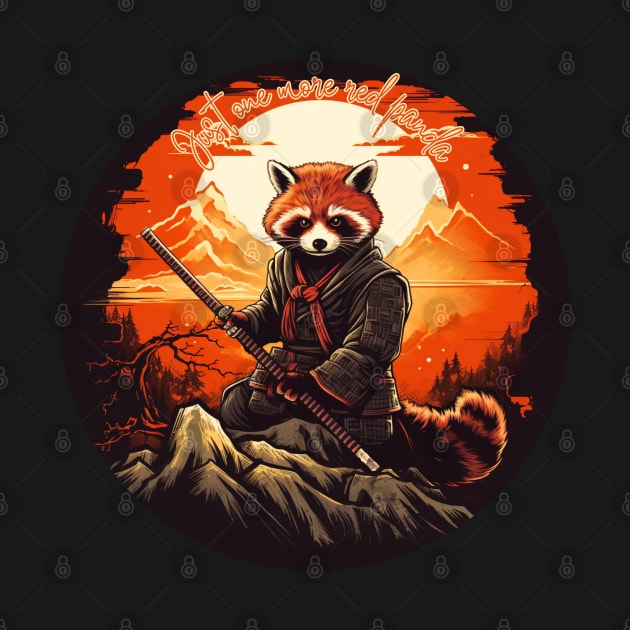 Just one more red panda by FehuMarcinArt