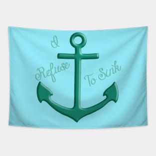 PCOS I Refuse To Sink Tapestry