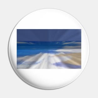 Oceanview Drama stylized Pin