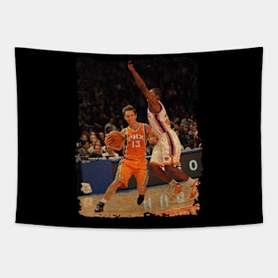 Steve Nash in Their Ring Ceremony Tapestry