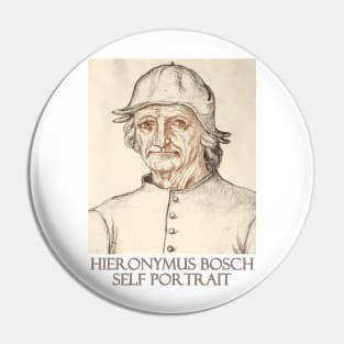 Self Portrait by Hieronymus Bosch Pin