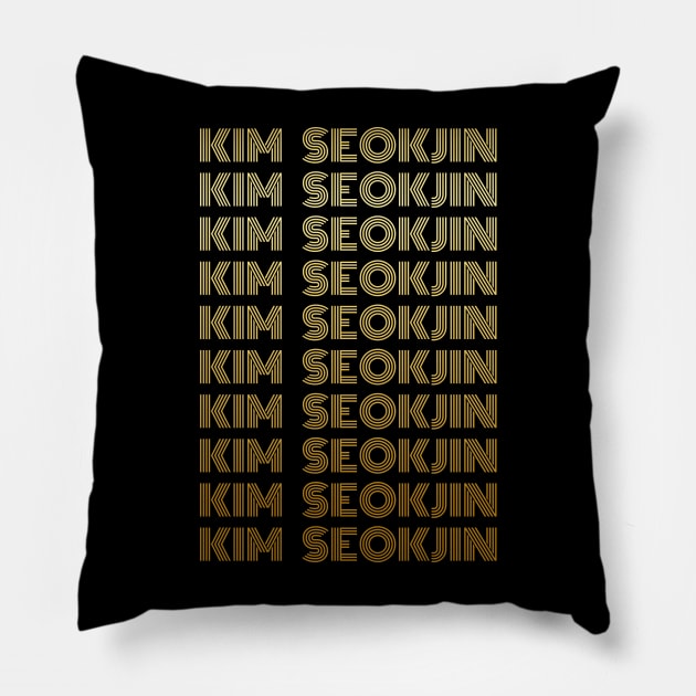 Kim Seokjin - JIN Bangtan Boys BTS Army Pillow by Millusti