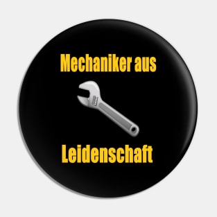 Mechaniker aus Leidenschaft Pin