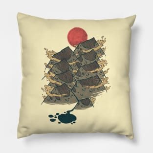 there's chocolate in those mountains Pillow