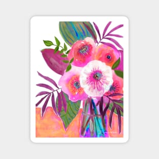 Restful Bouquet - Cool Magnet