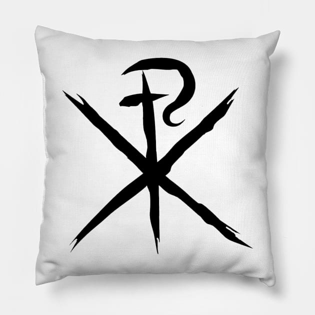 Chi Rho Pillow by thecamphillips