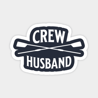 Crew Rowing Husband Sculling Vintage Crossed Oars Magnet