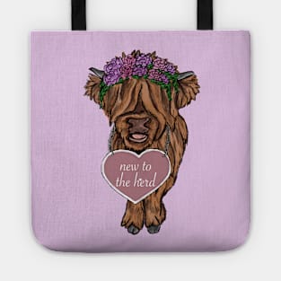 Highland Cow Tote