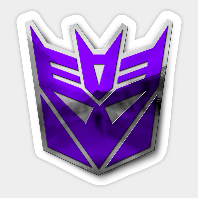 Discover Decepticon - Metal - Robzilla - Sticker