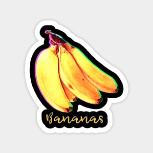 Fruit Identity Bananas Magnet