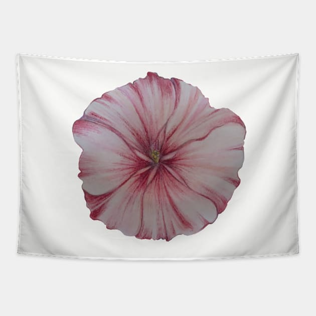 Blossoming Flower Tapestry by caroberte