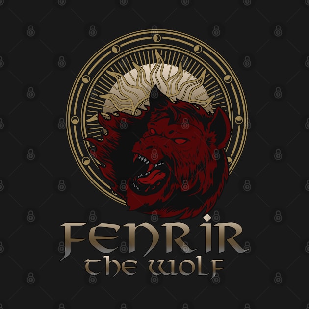 Fenrir the Wolf-A Viking Saga- Norse Mythology by KrasiStaleva