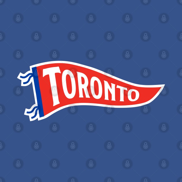 Toronto Pennant - Blue by KFig21