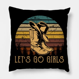 Funny Gift Let's Go Girls Mens My Favorite Pillow