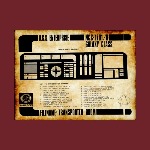 Federation Technological Survey Transport Console by Starbase79