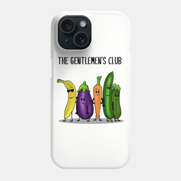 Gentlemen Vegetables Phone Case by Godsibi