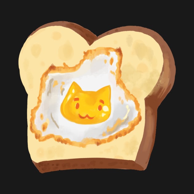 Toast Cat by KaijuCupcakes