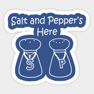 Salt And Pepper Best Friends Sticker for Sale by SusurrationStud