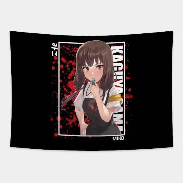 Miko Iino Kaguya Sama Tapestry by Otaku Emporium