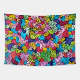 Color Burst Tapestry