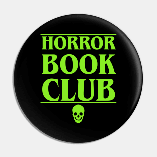 Horror Book Club (E. Reyes Green) Pin