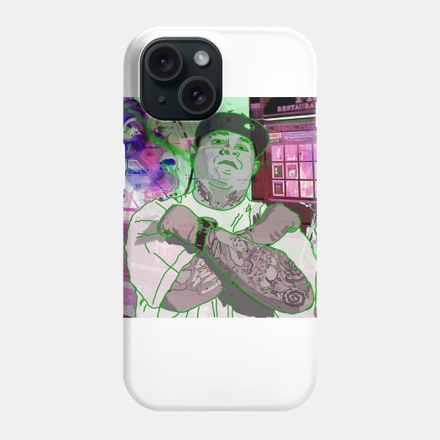 Vinnie Paz Phone Case by Brooding Nature Design