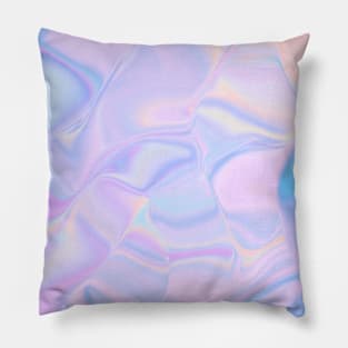 Purple Abstract Iridescent Pillow