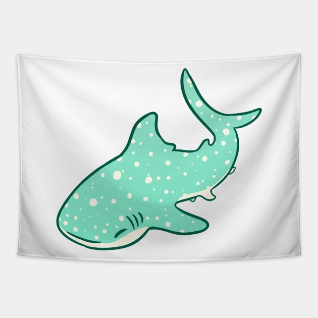 Whale Shark Tapestry by BirdPresident