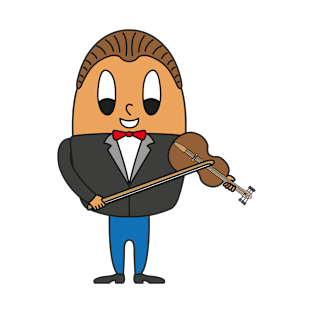 Violinist Egg T-Shirt