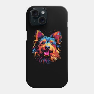 Australian Terrier Smiling Phone Case