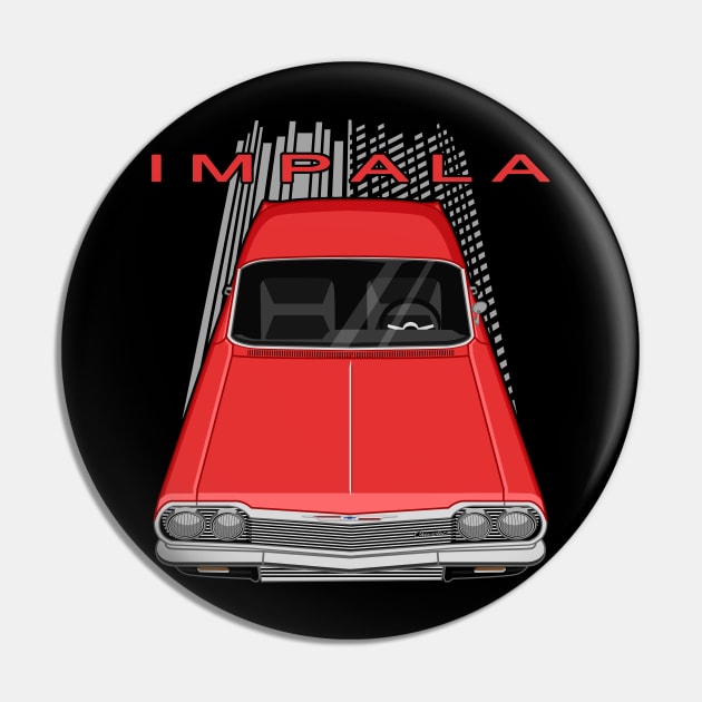 Chevrolet Impala SS 1964 - ember red Pin by V8social