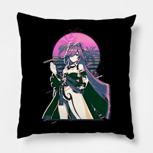 Fu Hua - Azure Empyrea Pillow